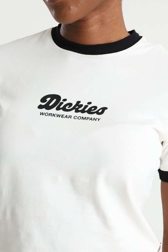 Ringer Lewistown t-shirt court - Egret