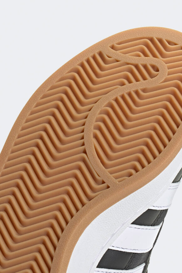 Campus 00s Sneaker - Carbon + Footwear White + Core Black