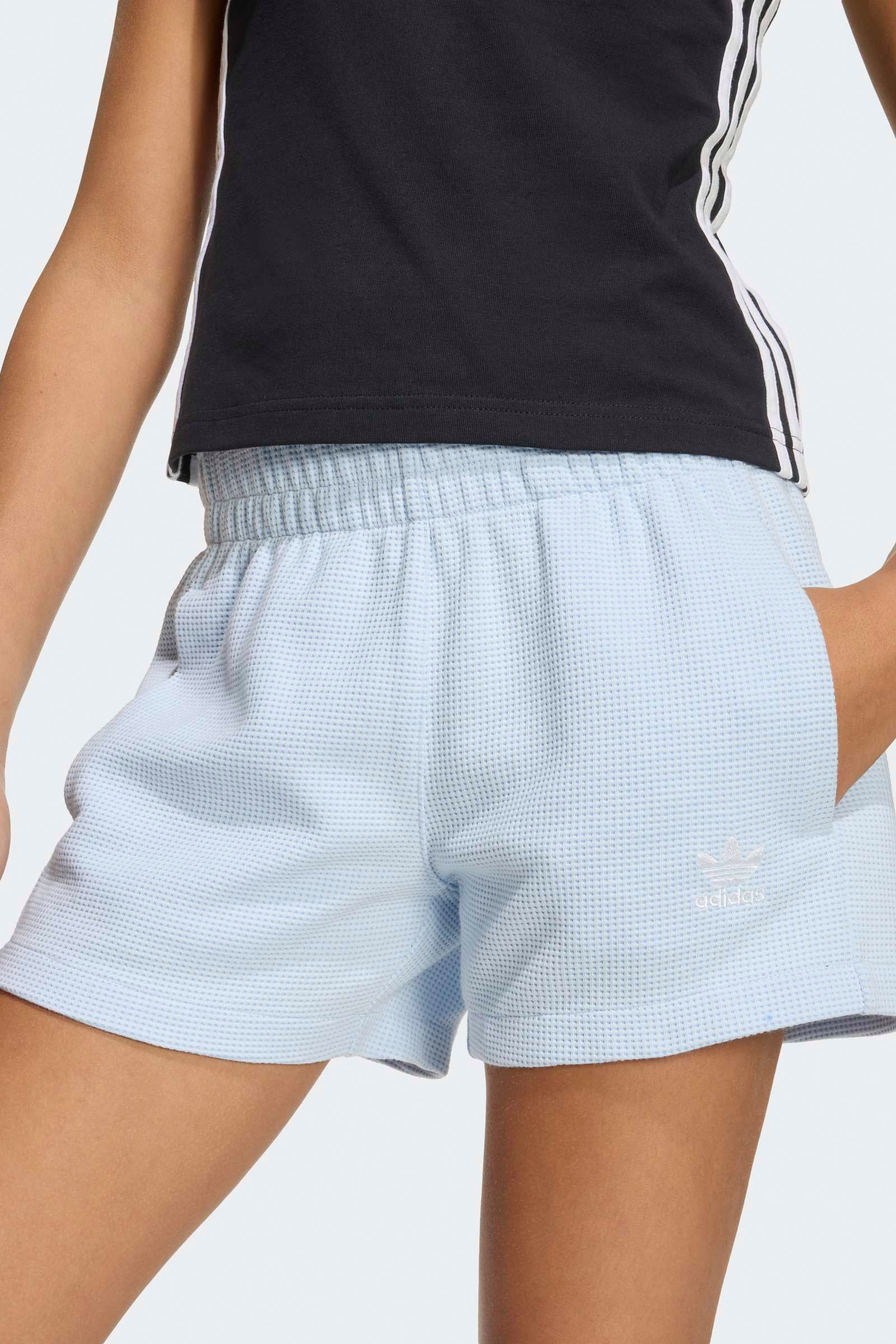 Shorts mit Waffelstruktur - Crystal Sky