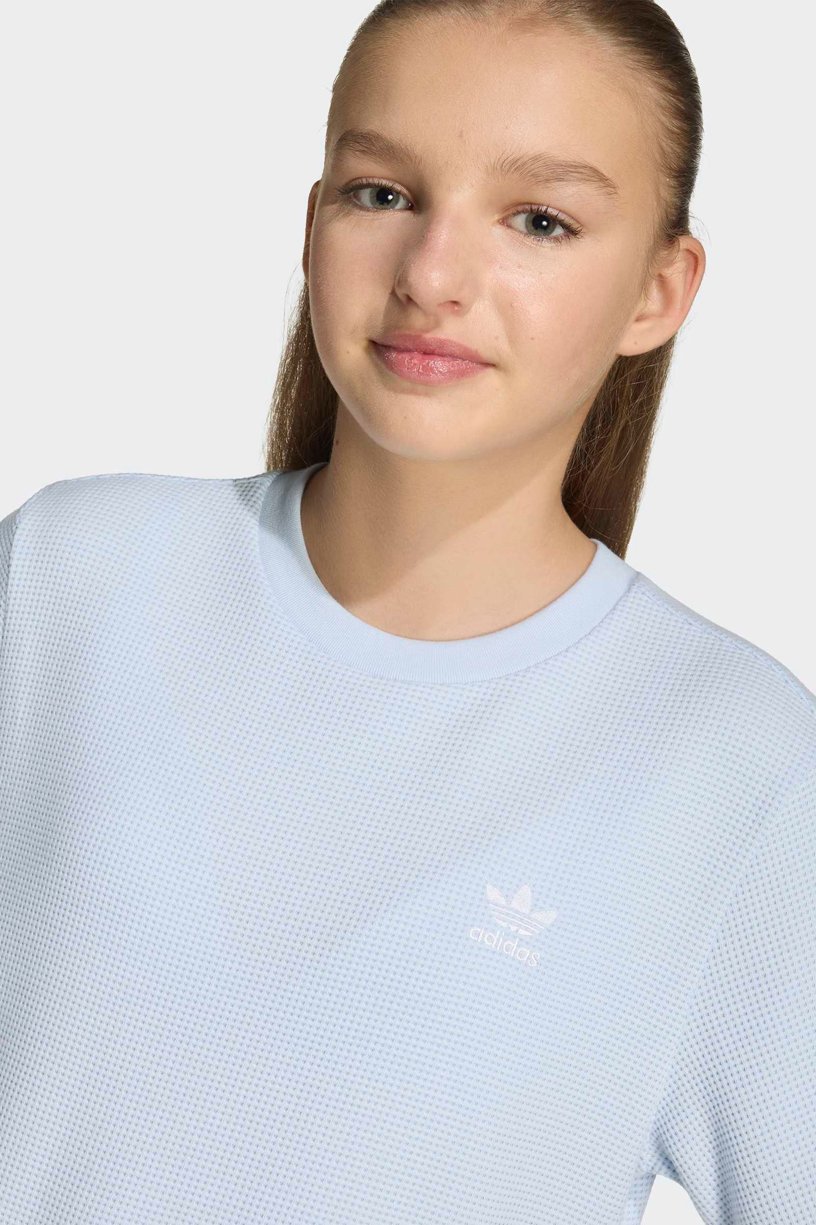 T-Shirt mit Waffelstruktur - Crystal Sky