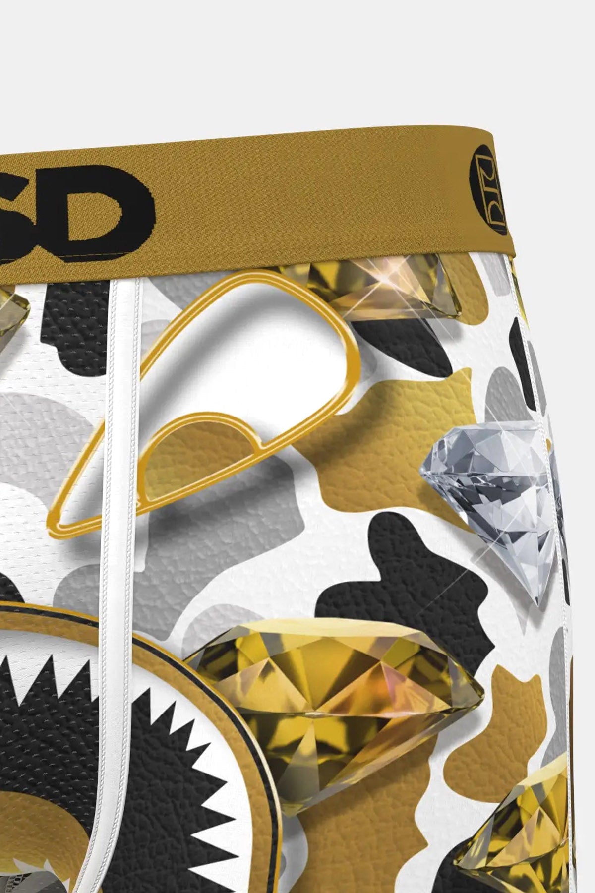 Boxershorts - Multicolor + Gold