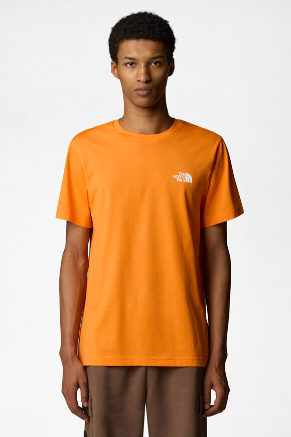 Simple Dome T-Shirt - Digital Orange