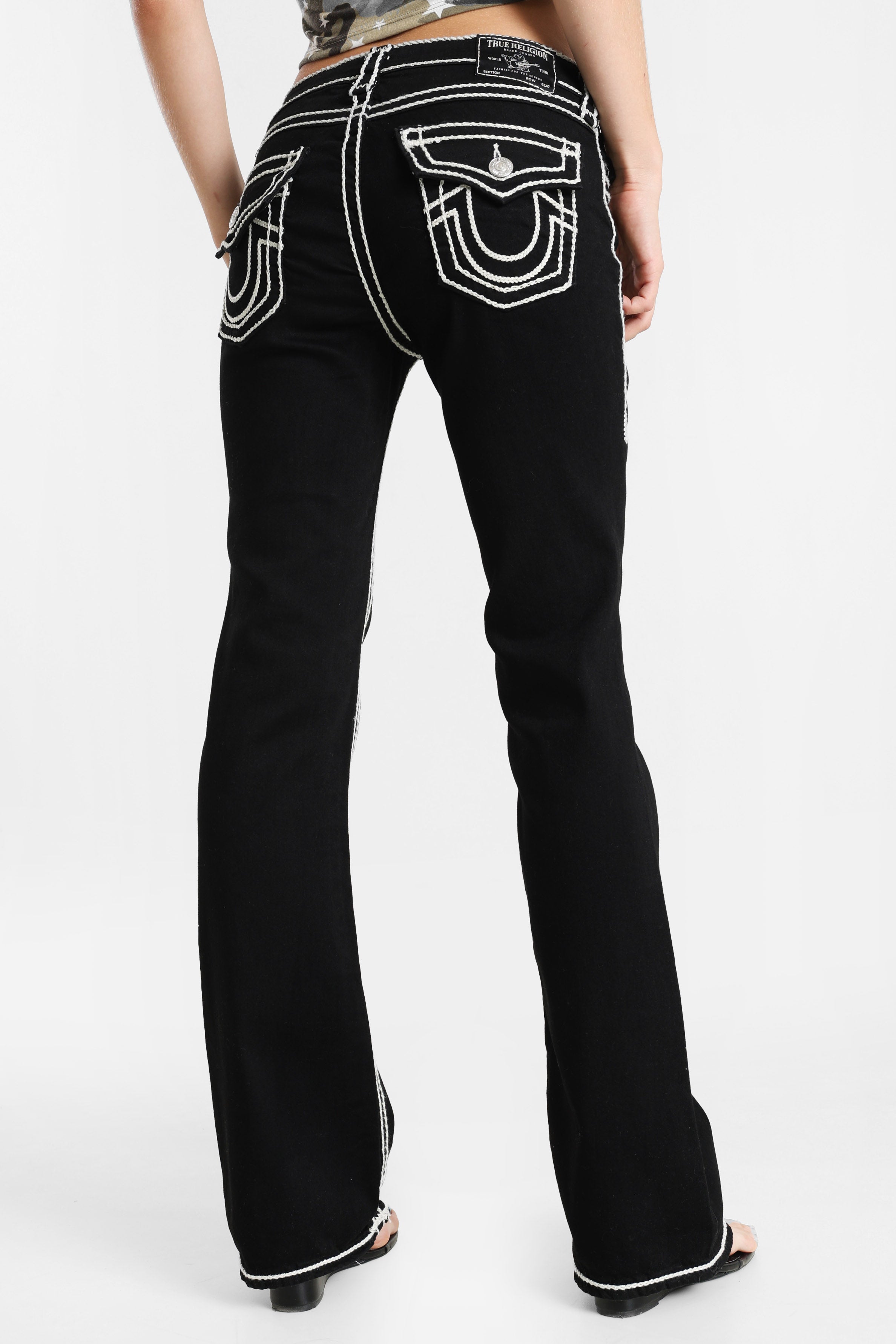 Becca bootcut jeans - Black Rinse