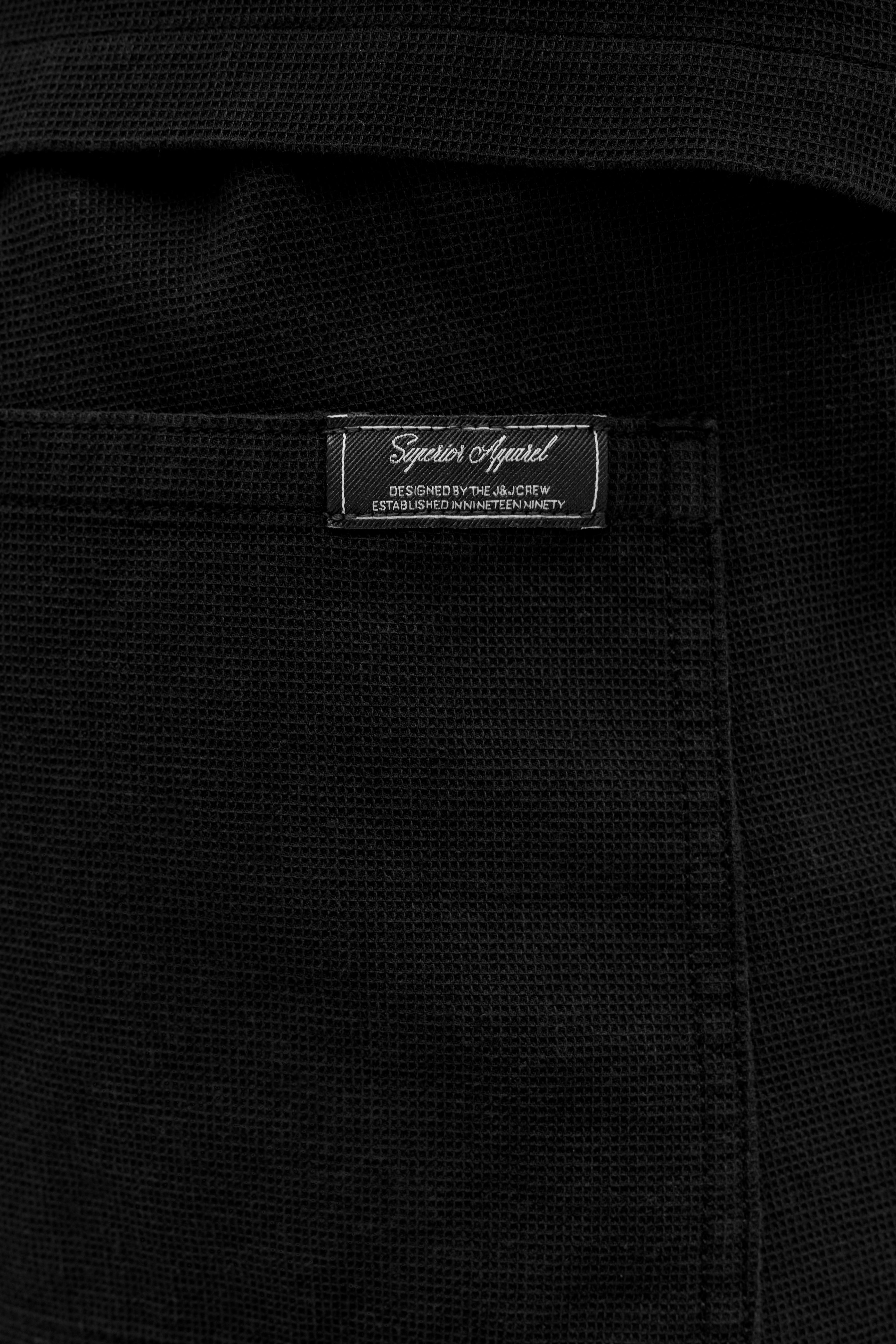 JPSTJAIDEN short gaufré - Black