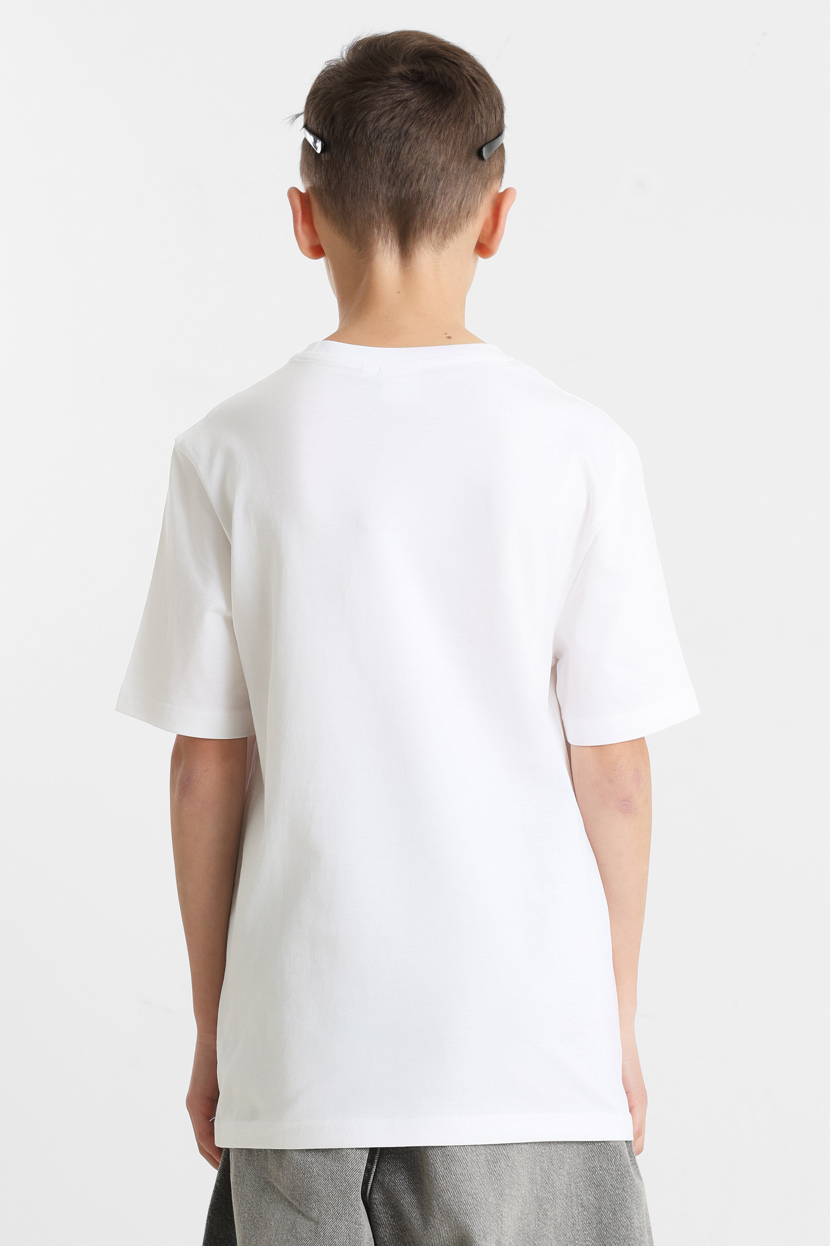 T-Shirt - White + Navy