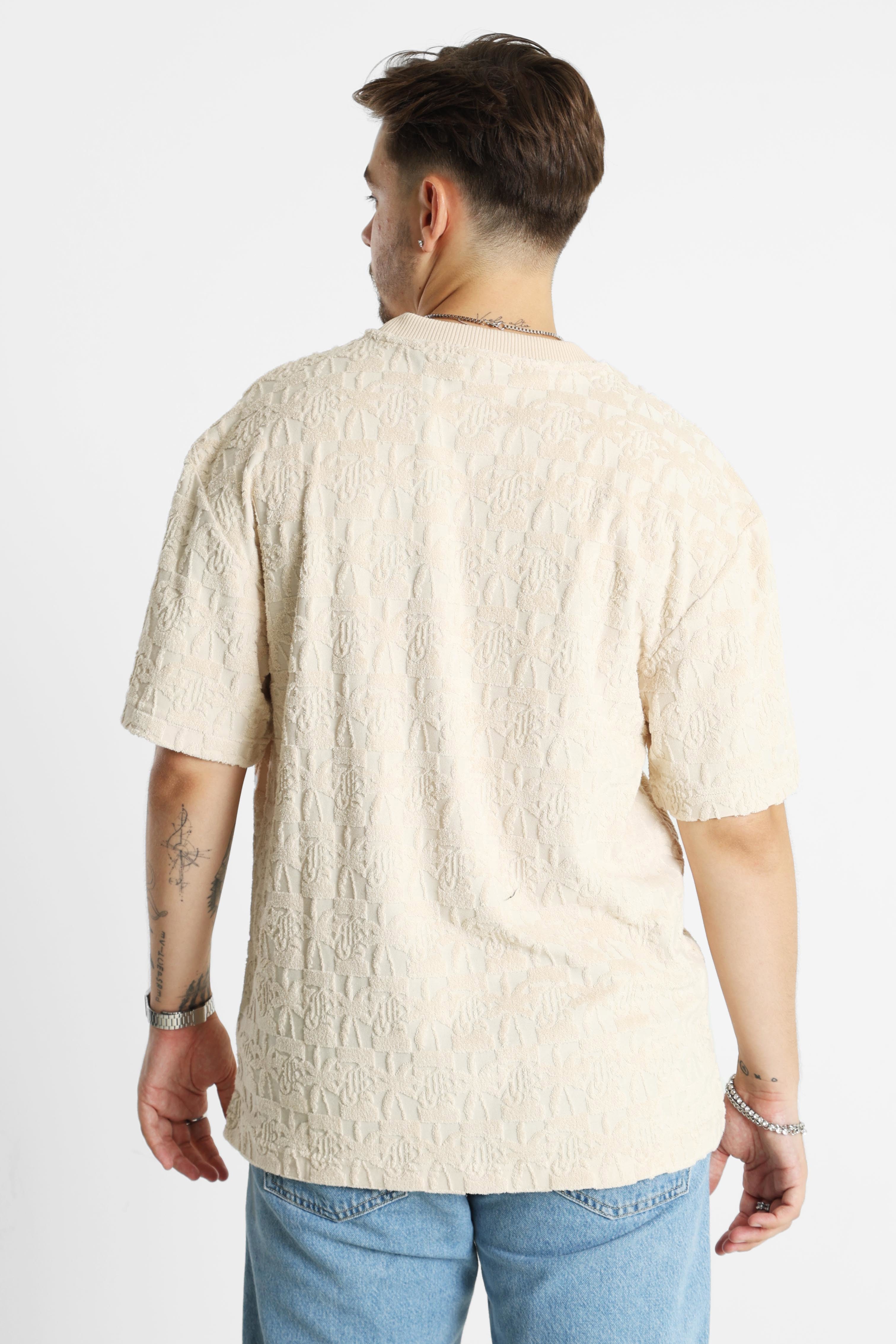 T-Shirt en frotté - Light Beige