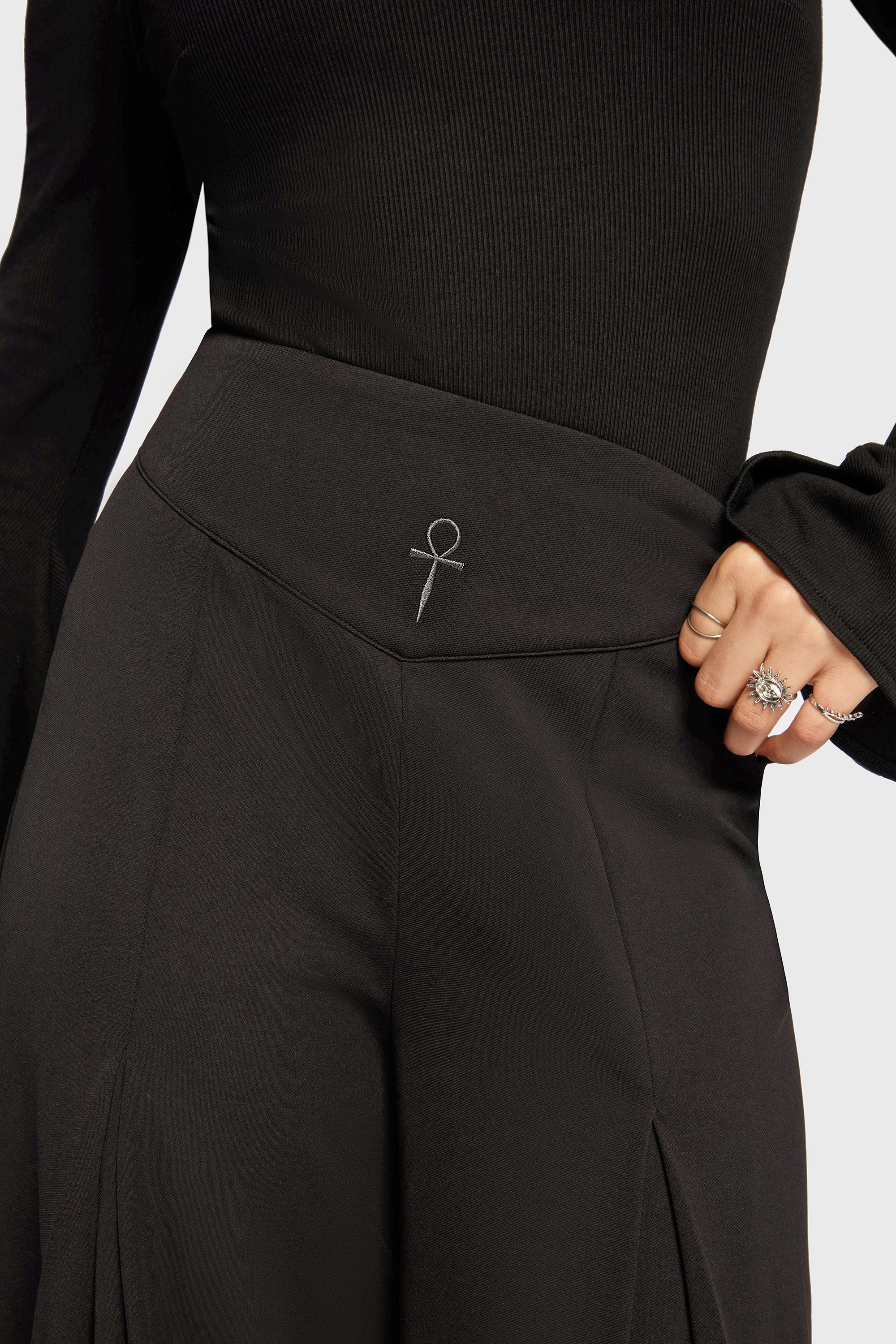 Shadow Spire Stoffhose - Black