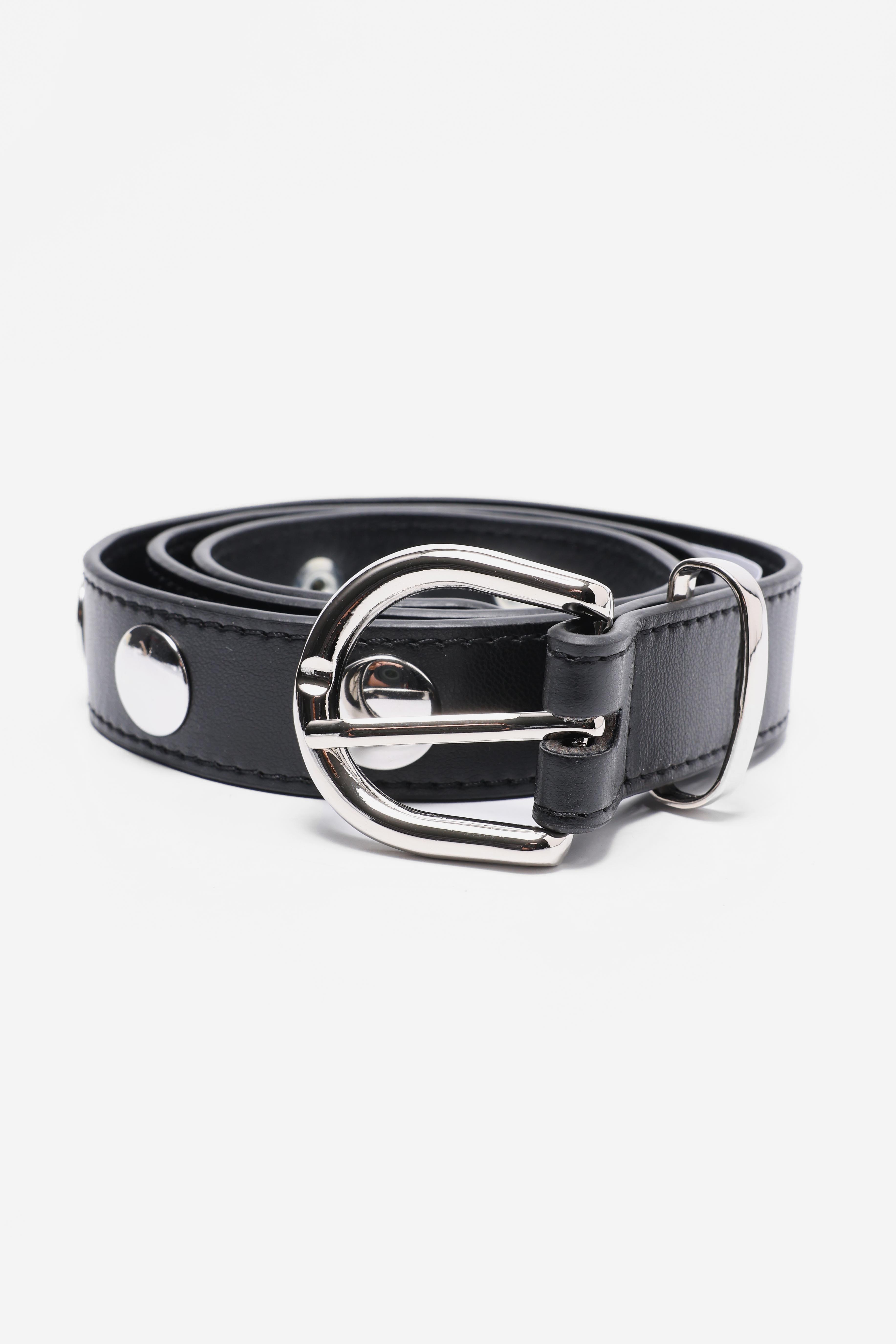 Ceinture - noir + argent
