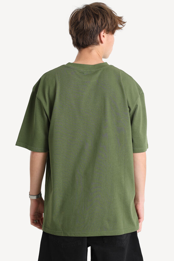 Maglietta oversize - Olive