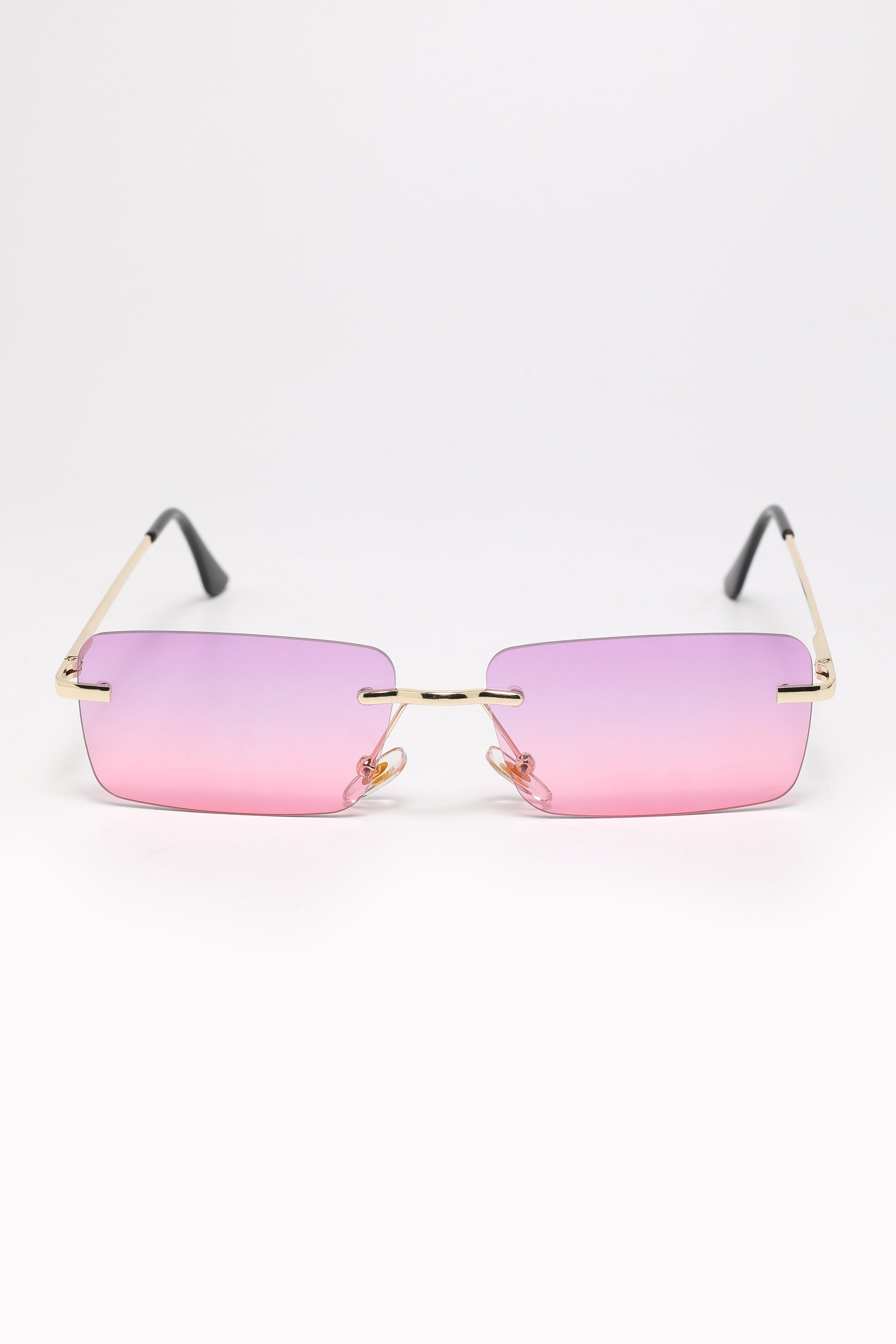 Glasses - Gold + Purple Pink