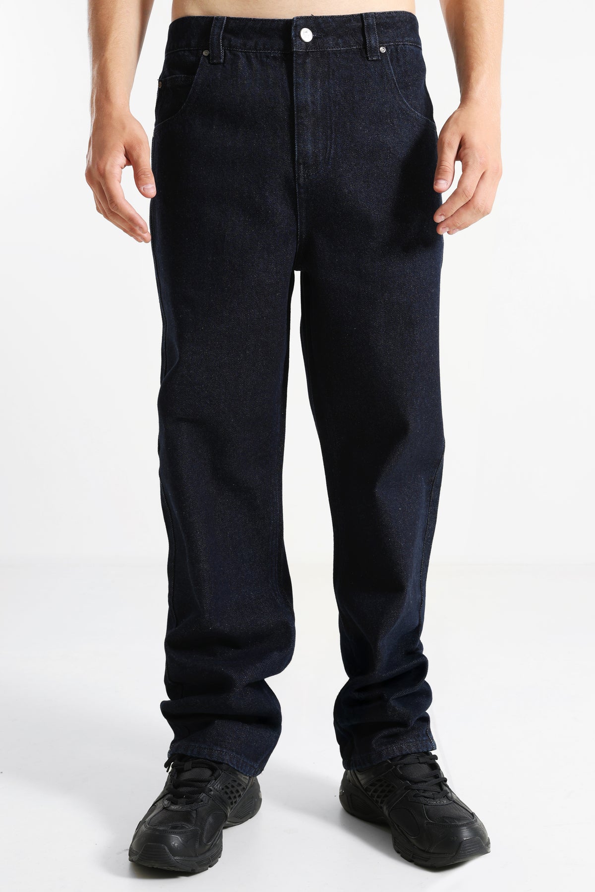 Baggy Fit Jeans - Dunkelblau
