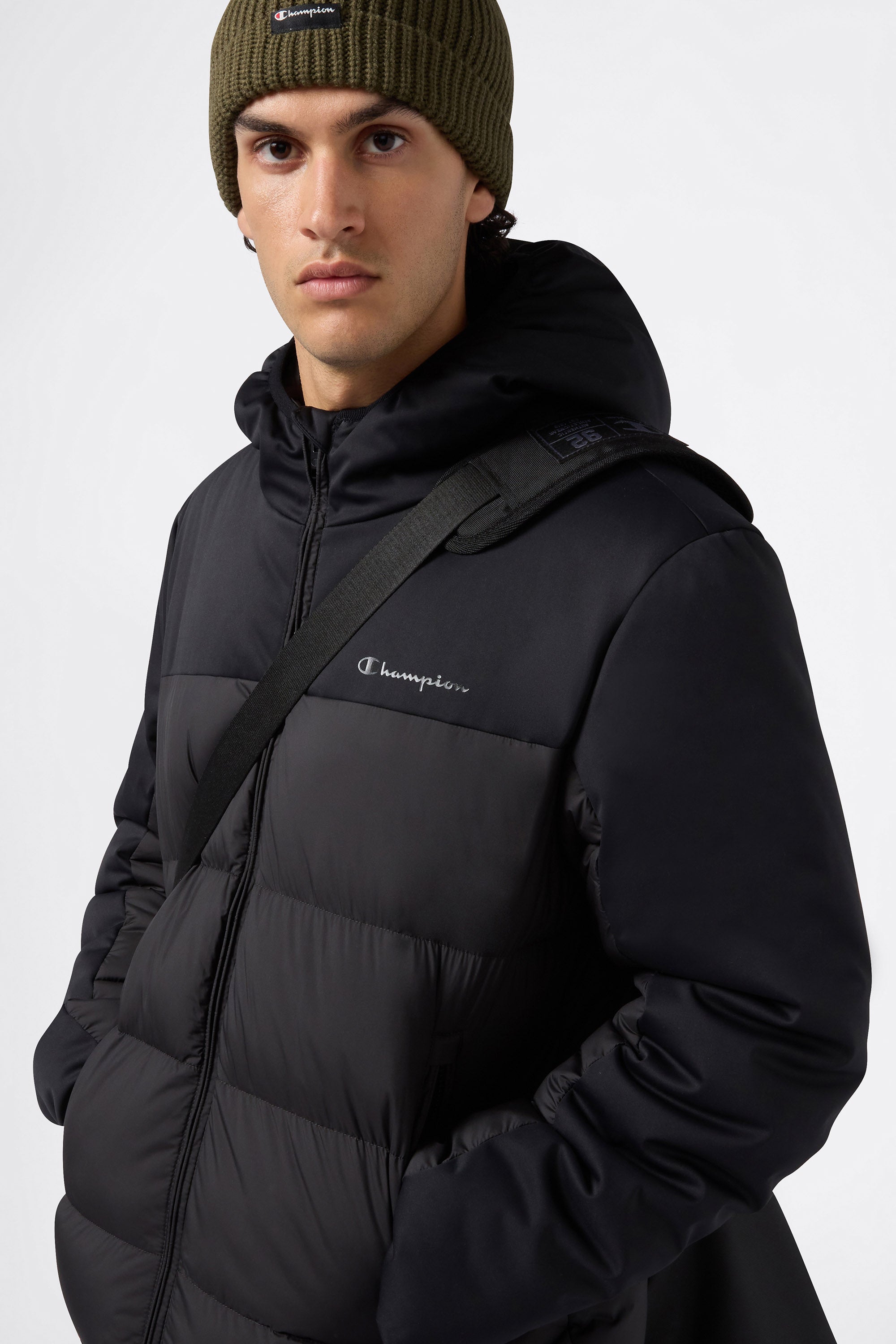 Puffer-Jacke - Black