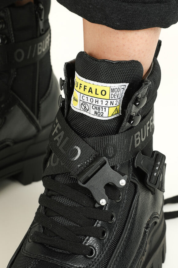 Aspha Com1 Plateau Winterstiefelette - Schwarz