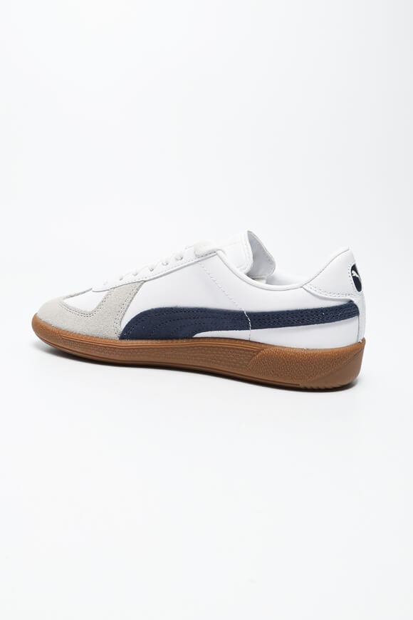 Army Trainer Sneaker - White + Club Navy