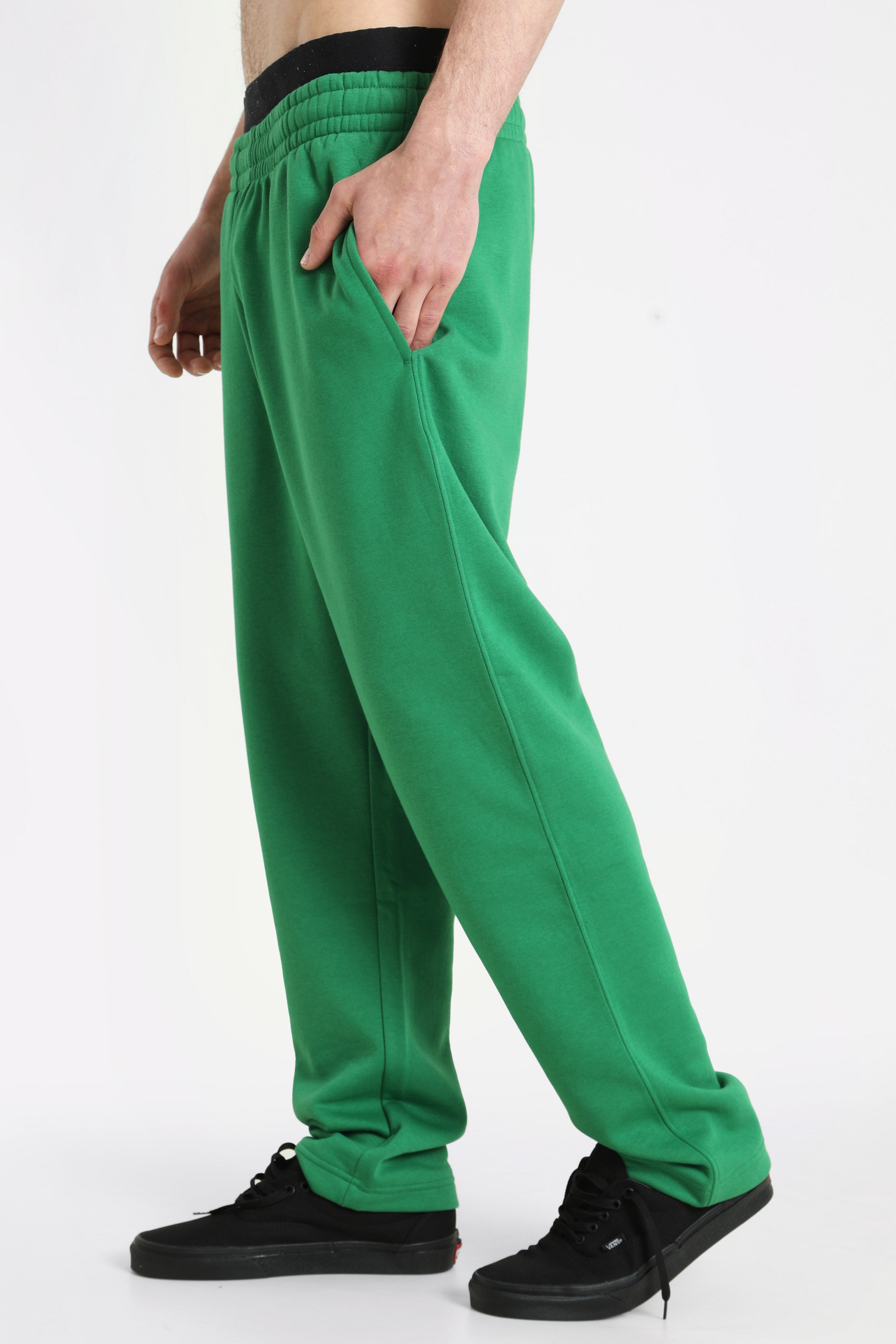 Pantalon en sweat - Vert