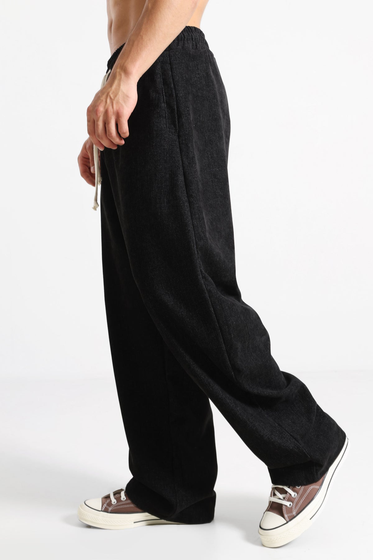 Pantalone in tessuto - Black