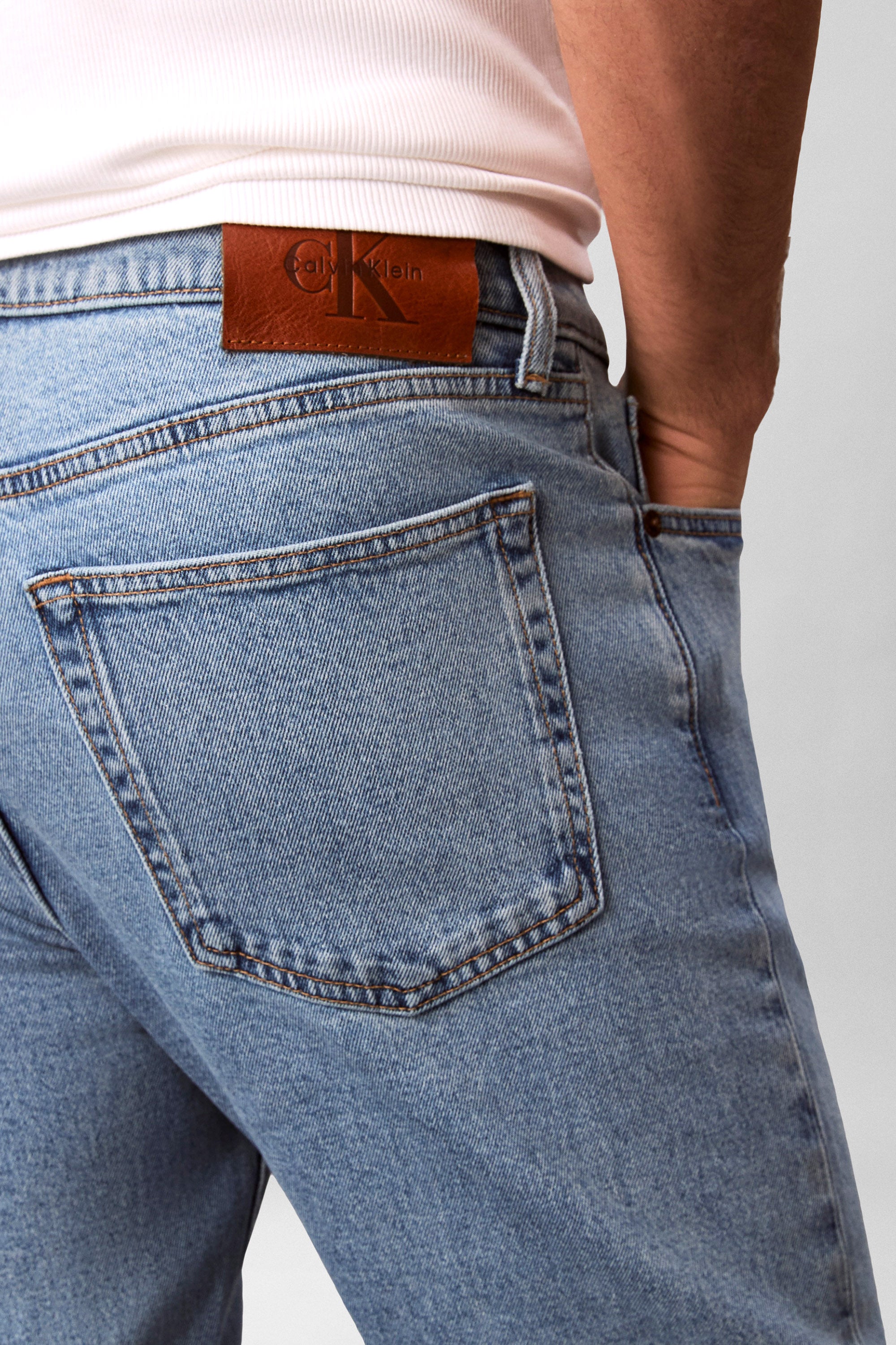 Straight Fit Jeans L32 - Adam Lt Stone