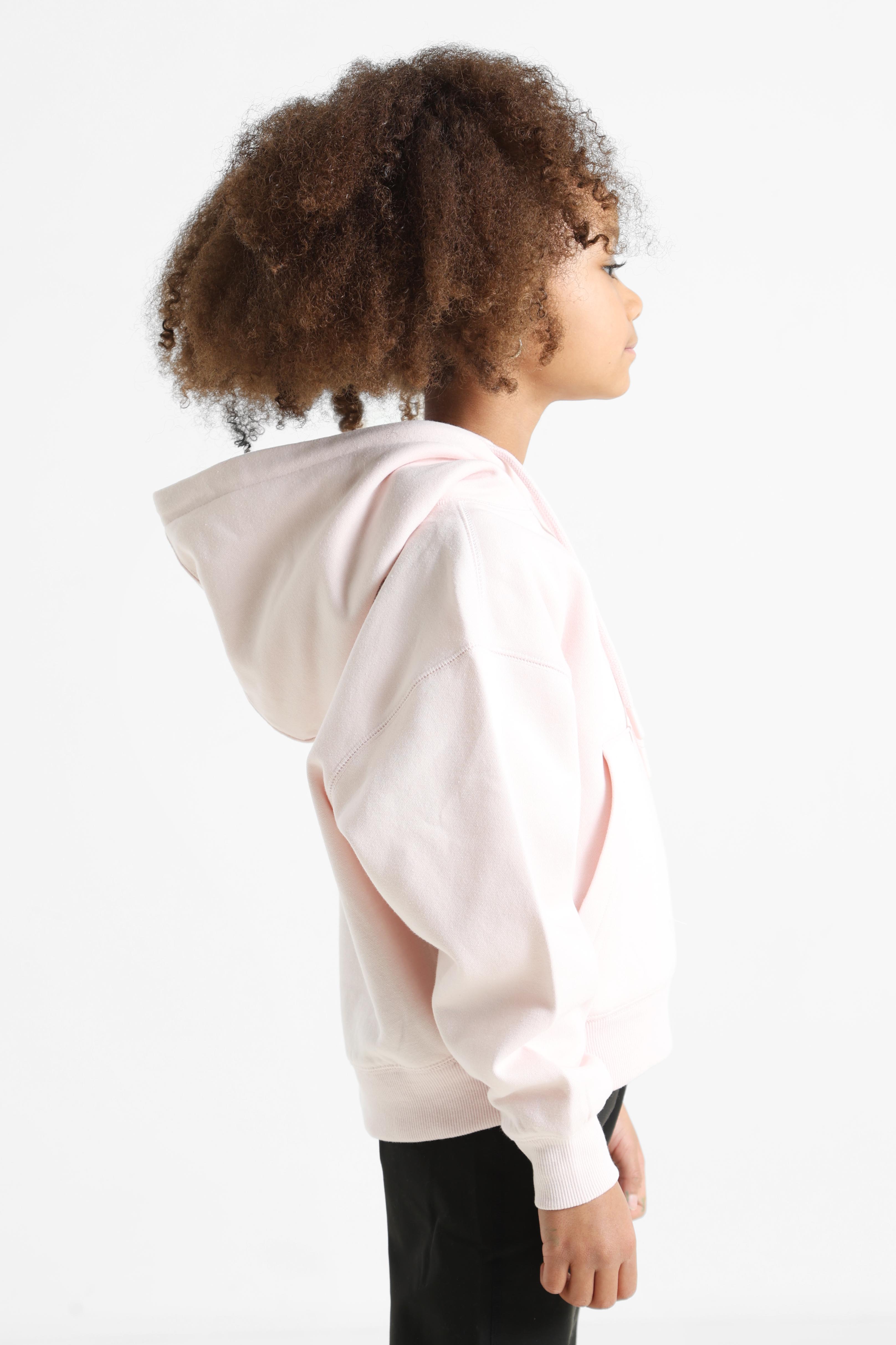 Oversize hooded sweatshirt - Light pink