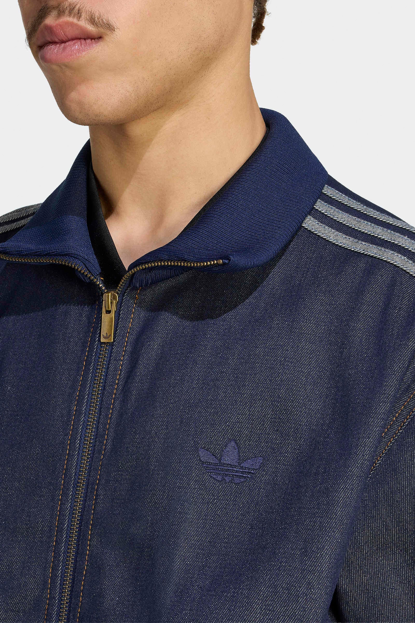 Giacca in denim Firebird Adicolor - Indigo Denim