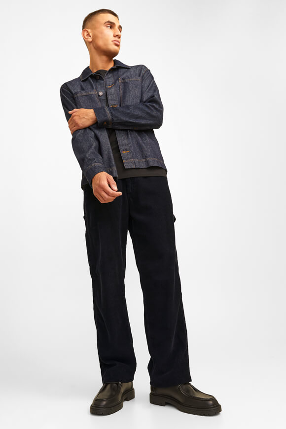 Eddie Carpenter corduroy trousers L32 - Black