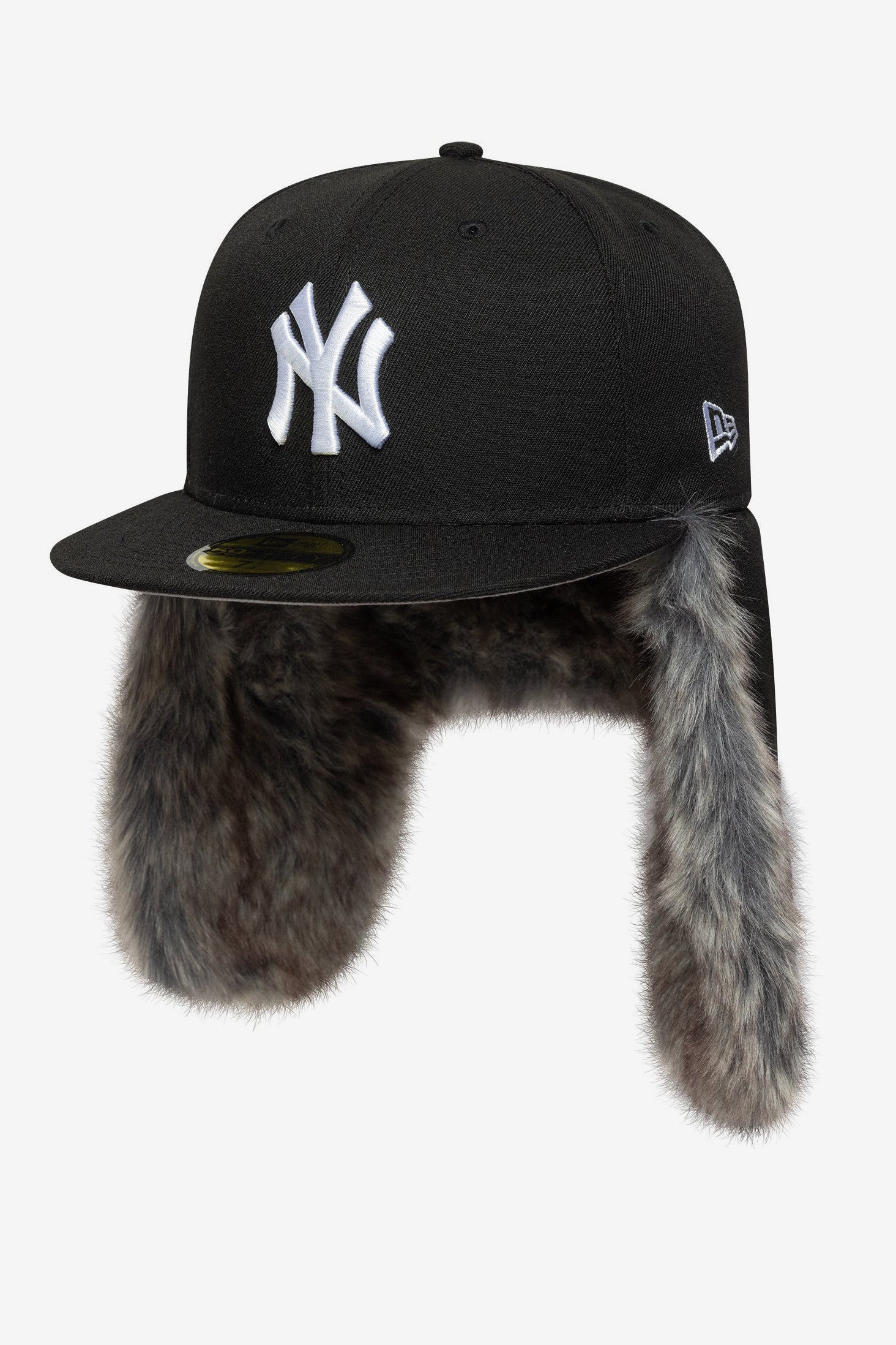 Gefütterte Trapper Cap - Black