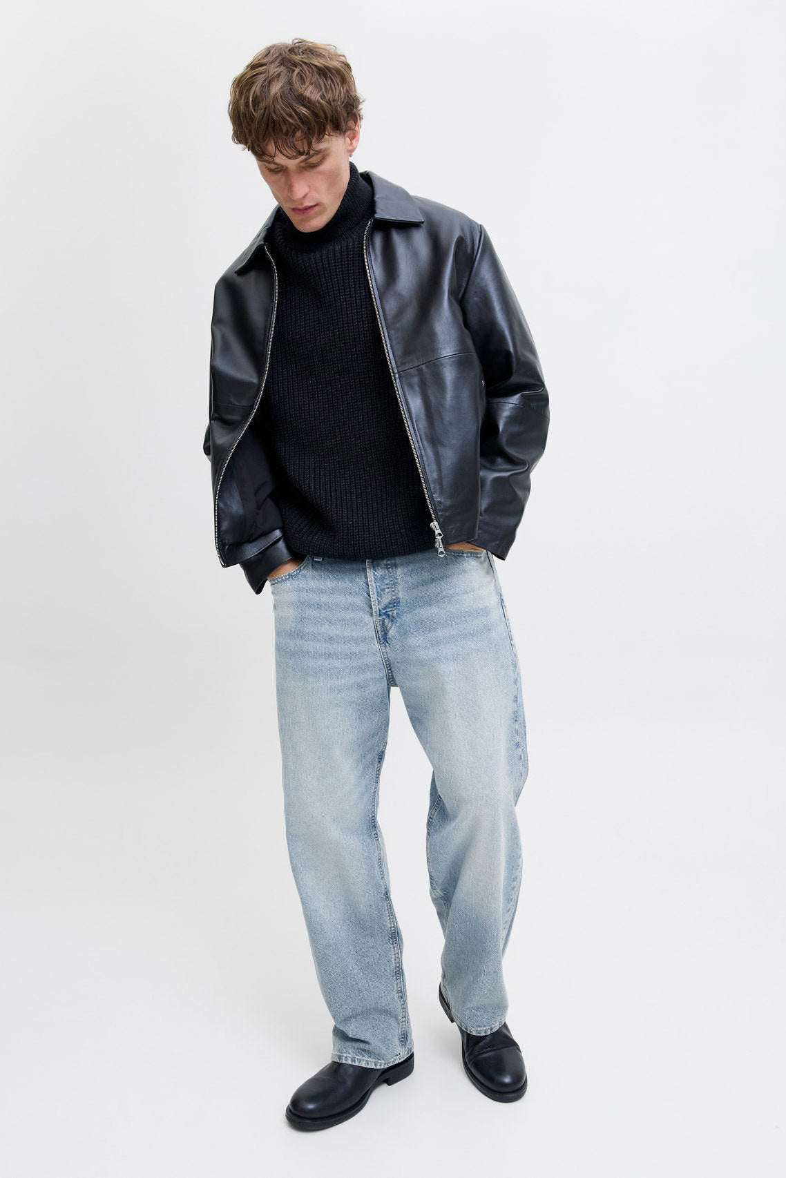 Alex jean baggy fit L32 - Blue Denim