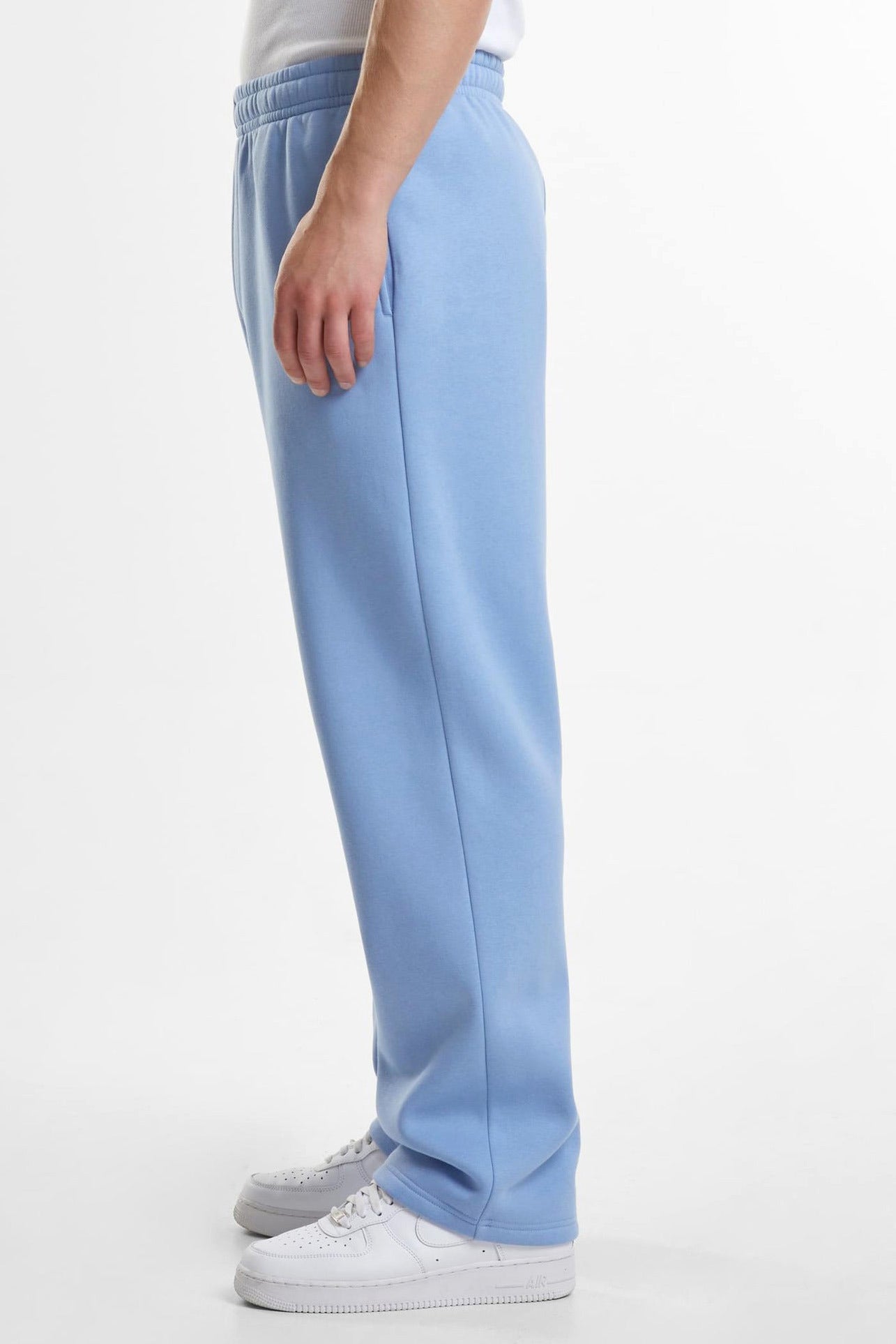 Fluffy sweatpants - Powder Blue