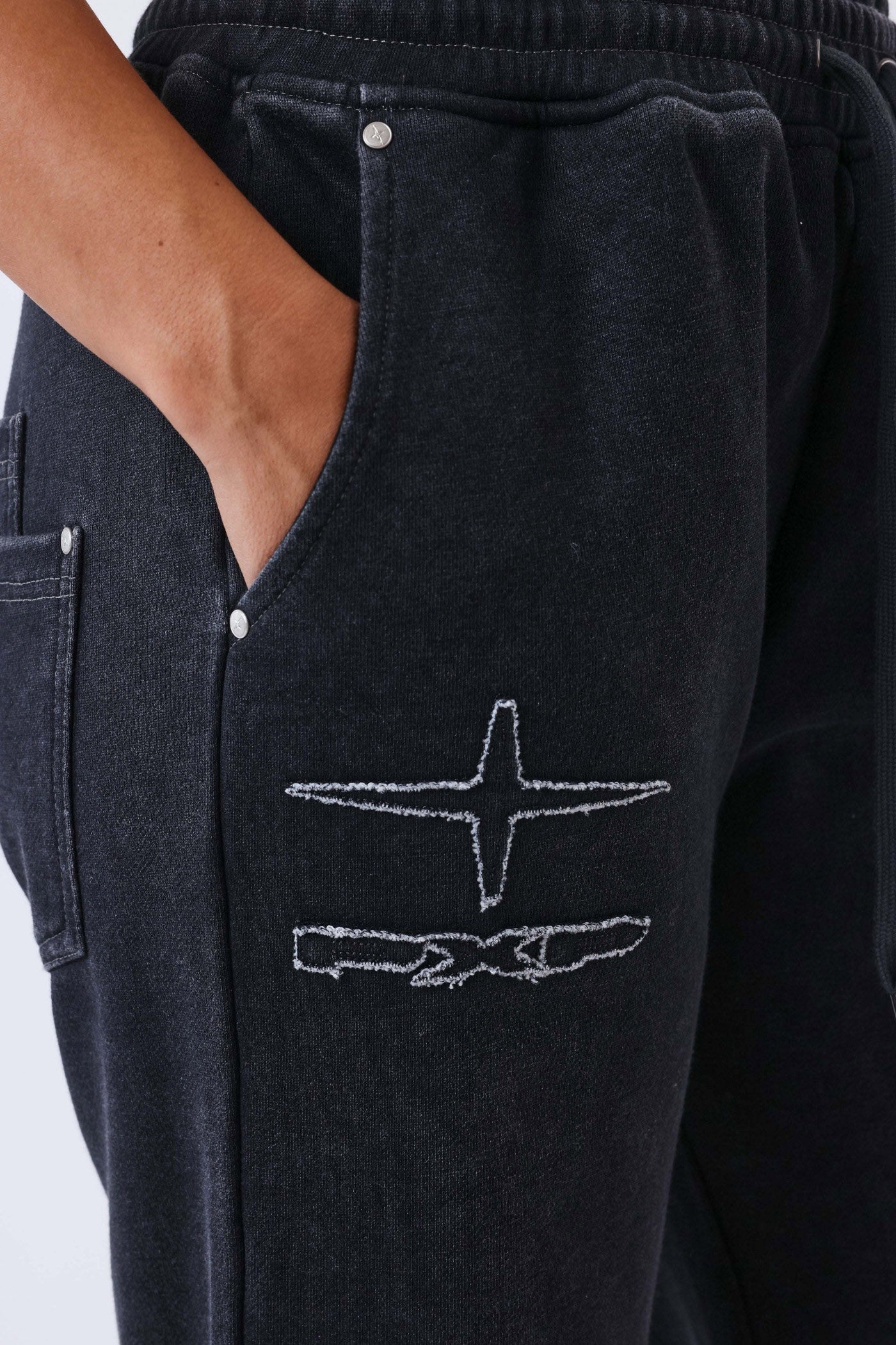 Sweathose - Black Washed