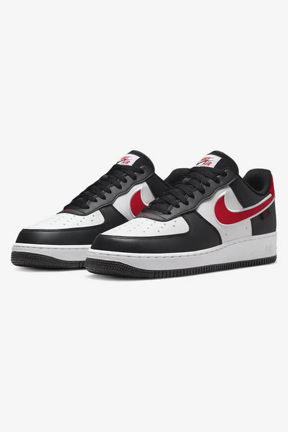 Baskets Air Force 1 '07 Next Nature - Noir + Rouge Universel + Blanc
