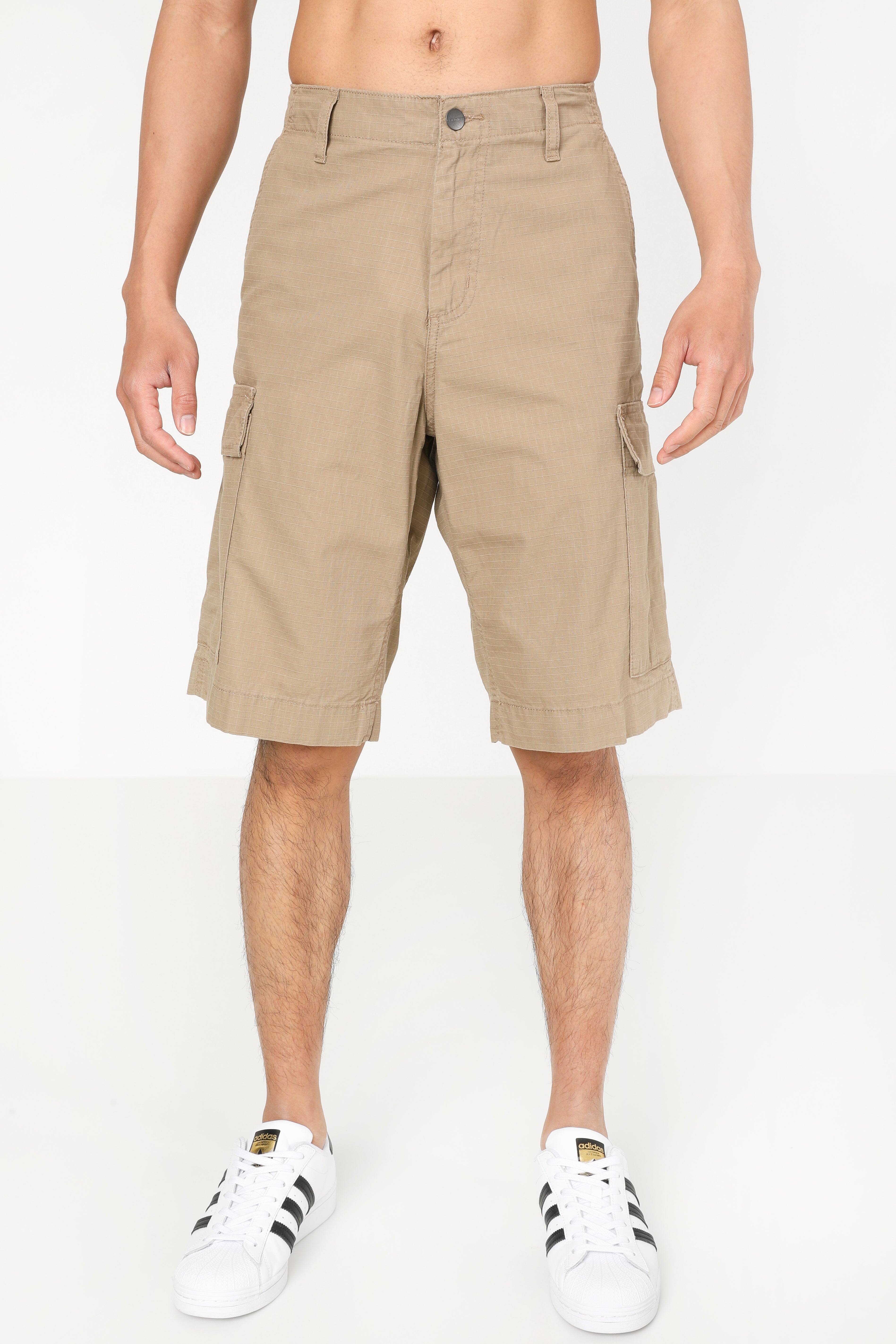 Cargoshorts - Leather Rinsed