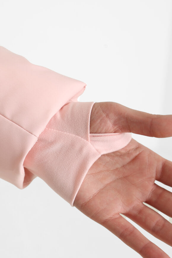 Quilted jacket - Pink + Black