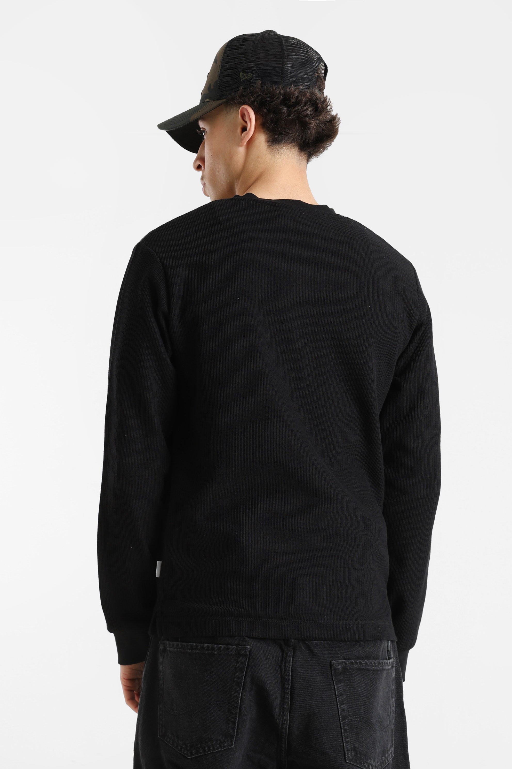 JORNIAGARA Langarmshirt - Black