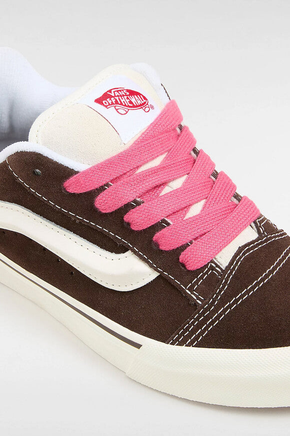 Knu Skool Sneaker - Retro Color Brown + True White