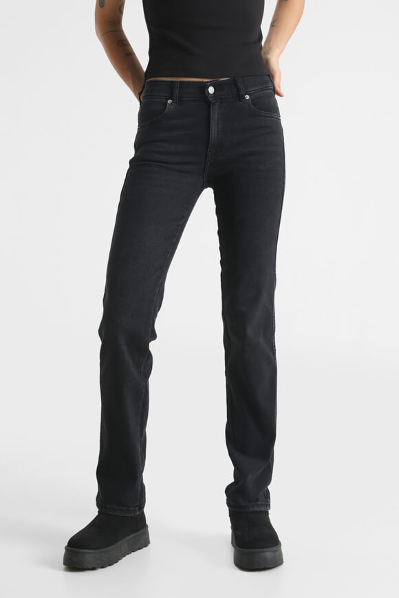 Lexy Jeans droit L34 - Black Mist