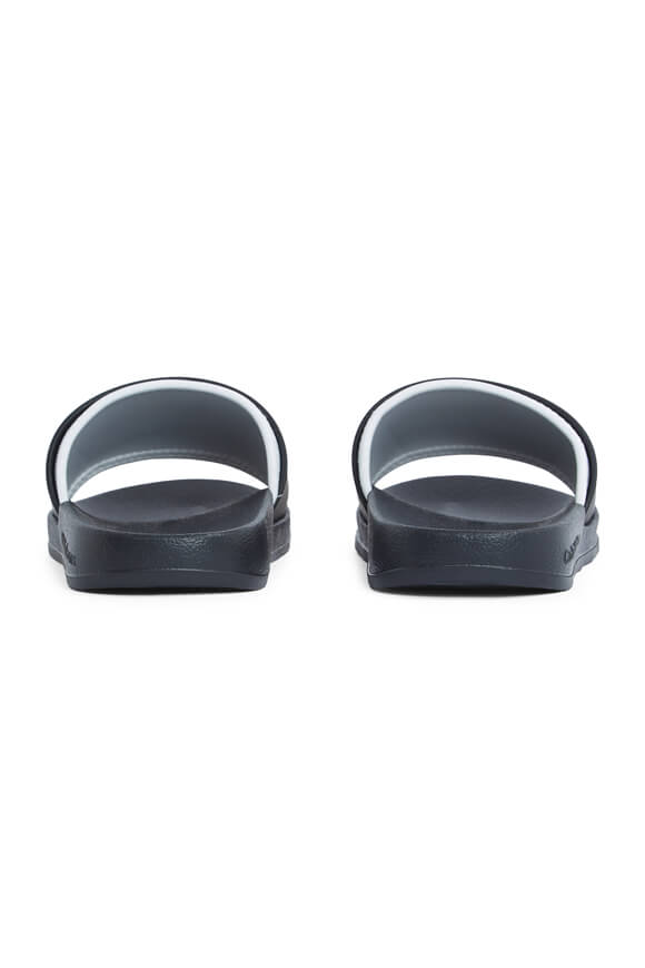 Claquettes - Black + Bright White