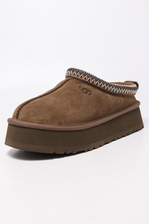 Pantofole platform foderate - Hickory
