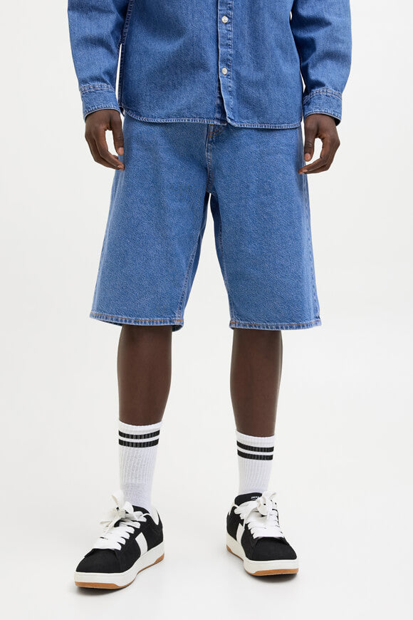 Iron bermuda en jean extra baggy fit - Blue Medium
