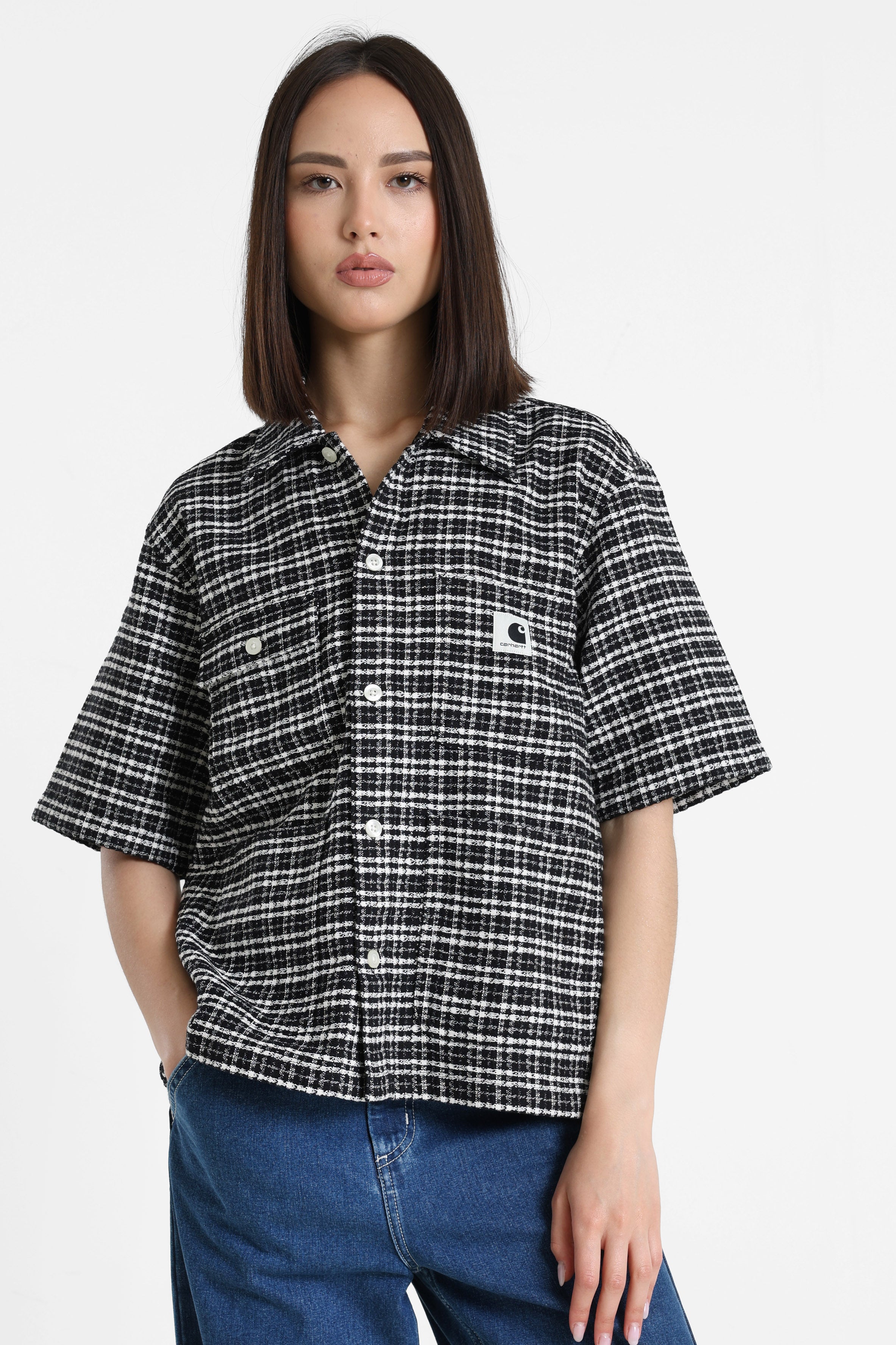 Michigan Shirt - Kander Check Black