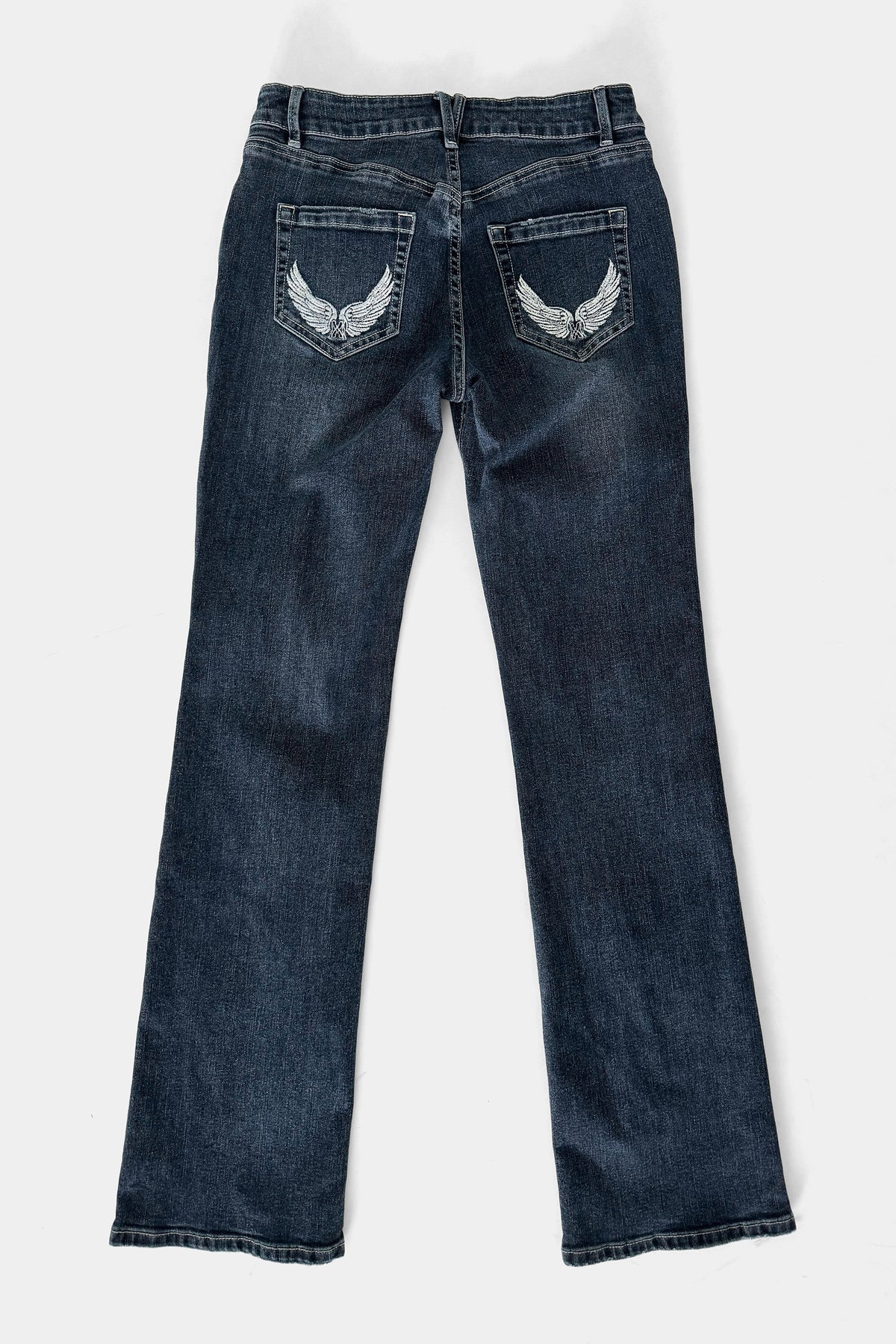 Flare Jeans - Blau Used