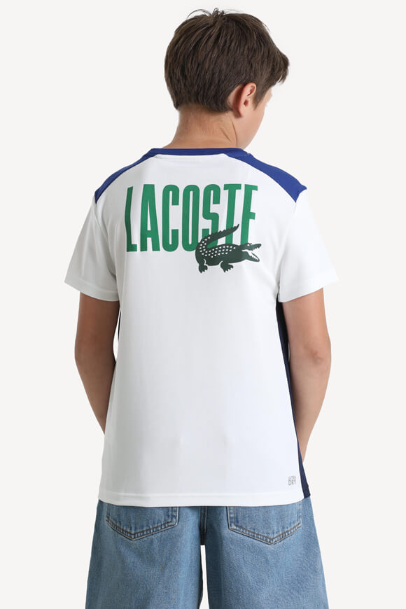 T-Shirt - White + Blue