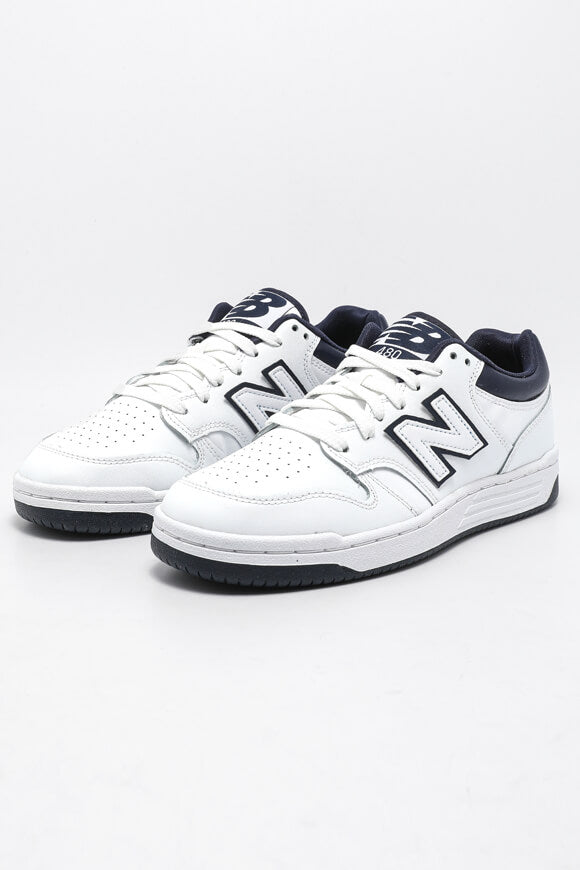 BB480 Sneaker - White + Navy