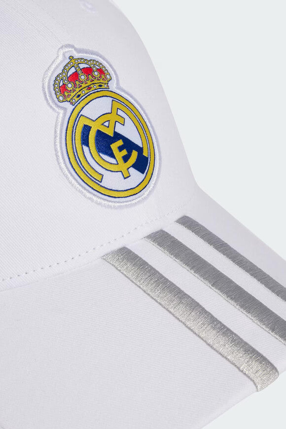 Real Madrid Strapback Cap - White