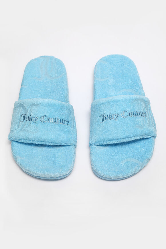 Frottee Pantoletten - Aqua