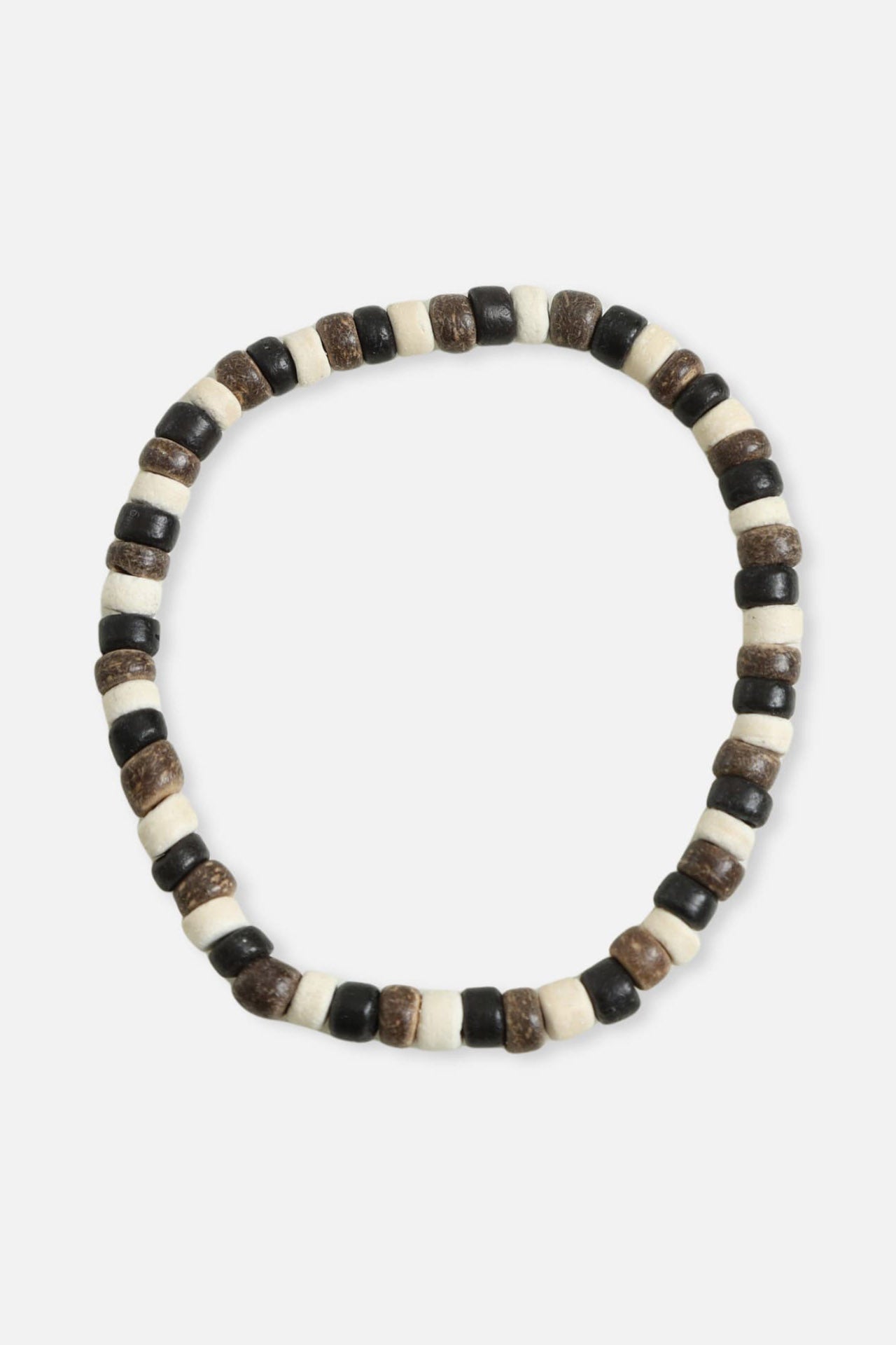 Armband - Black + Brown + Light Beige