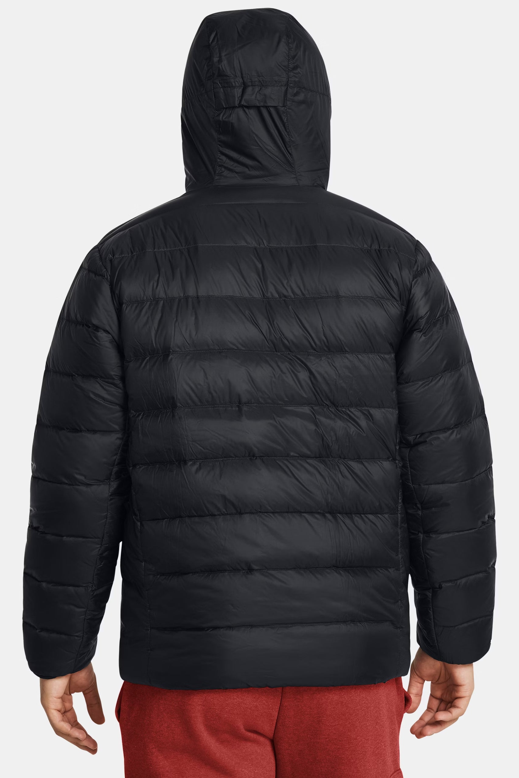 Leichte gesteppte Daunenjacke - Black