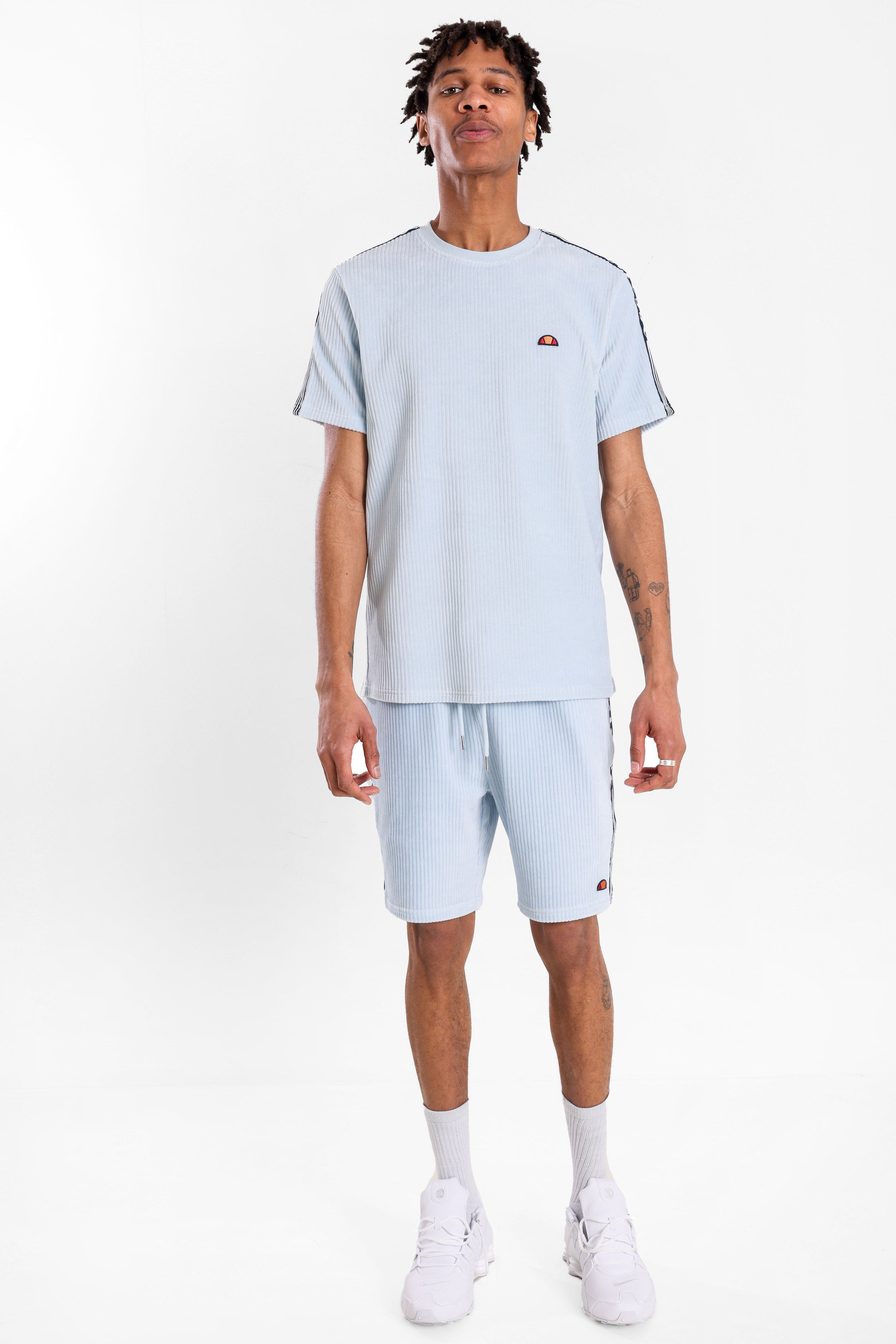 Madori Cord T-Shirt - Light Blue