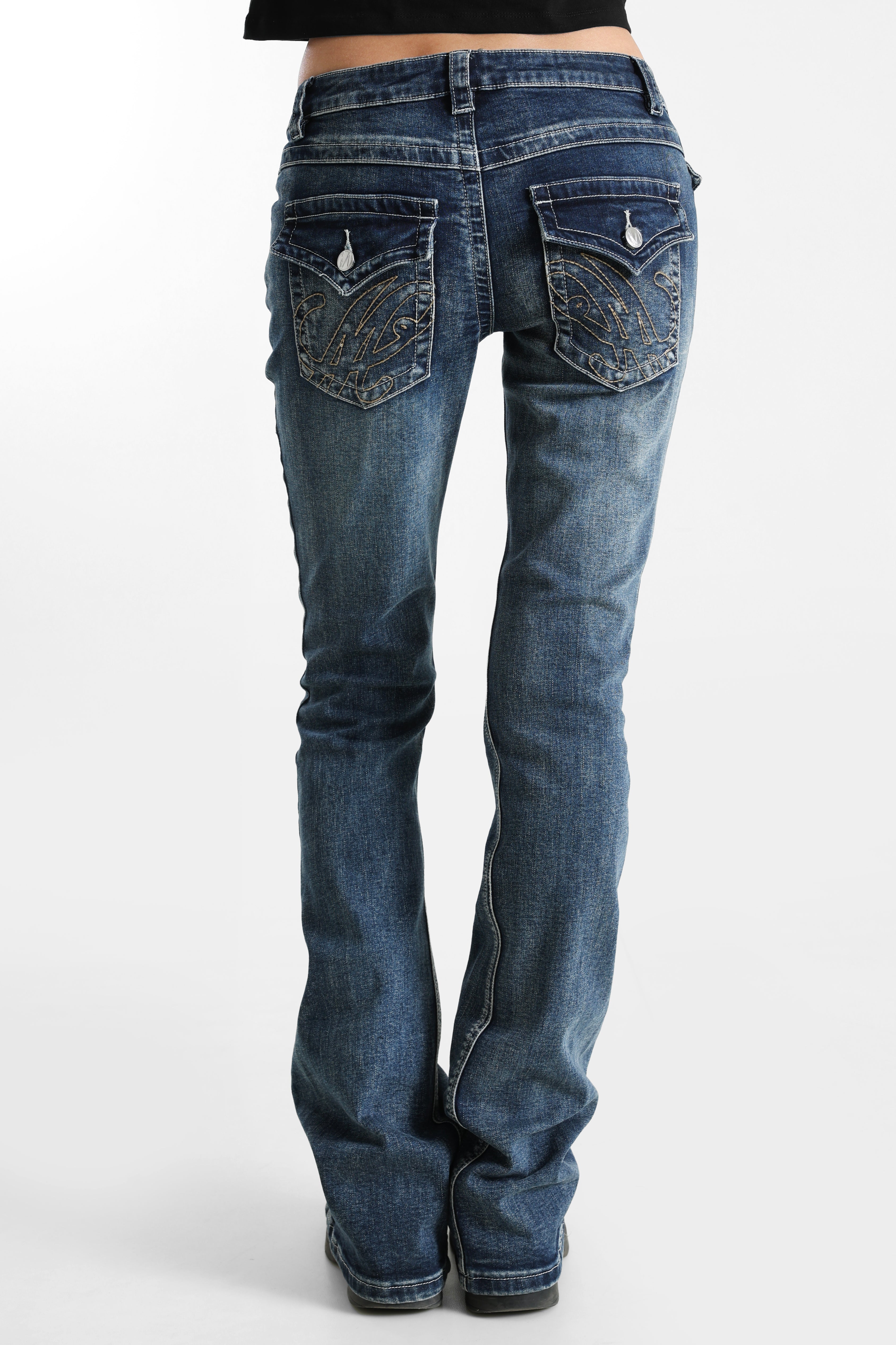 Jeans svasati - blu scuro