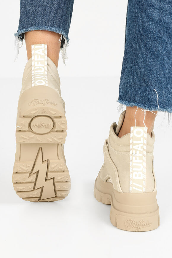 Stivaletto invernale con plateau Aspha NC - beige