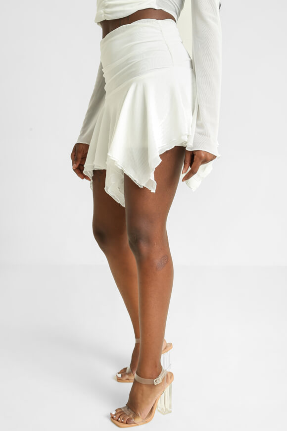 Mesh Skort - Offwhite