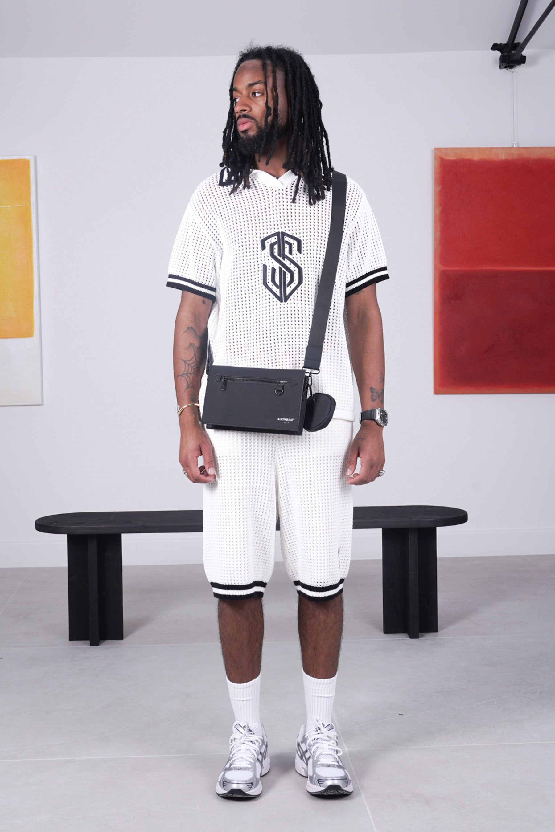 Häckel T-Shirt - White +  Black